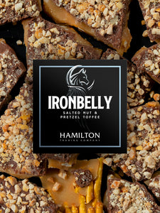 Ironbelly | Salted Peanut & Pretzel Toffee